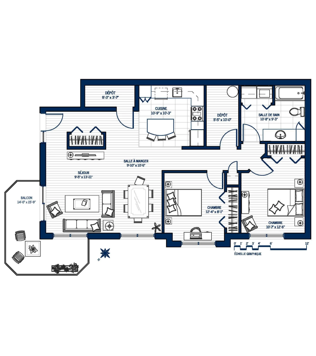 Plan Appartement 211