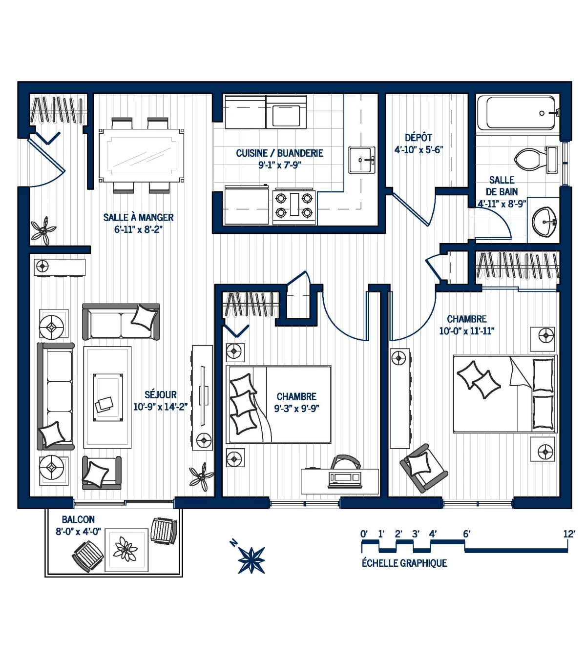 Plan Appartement 319