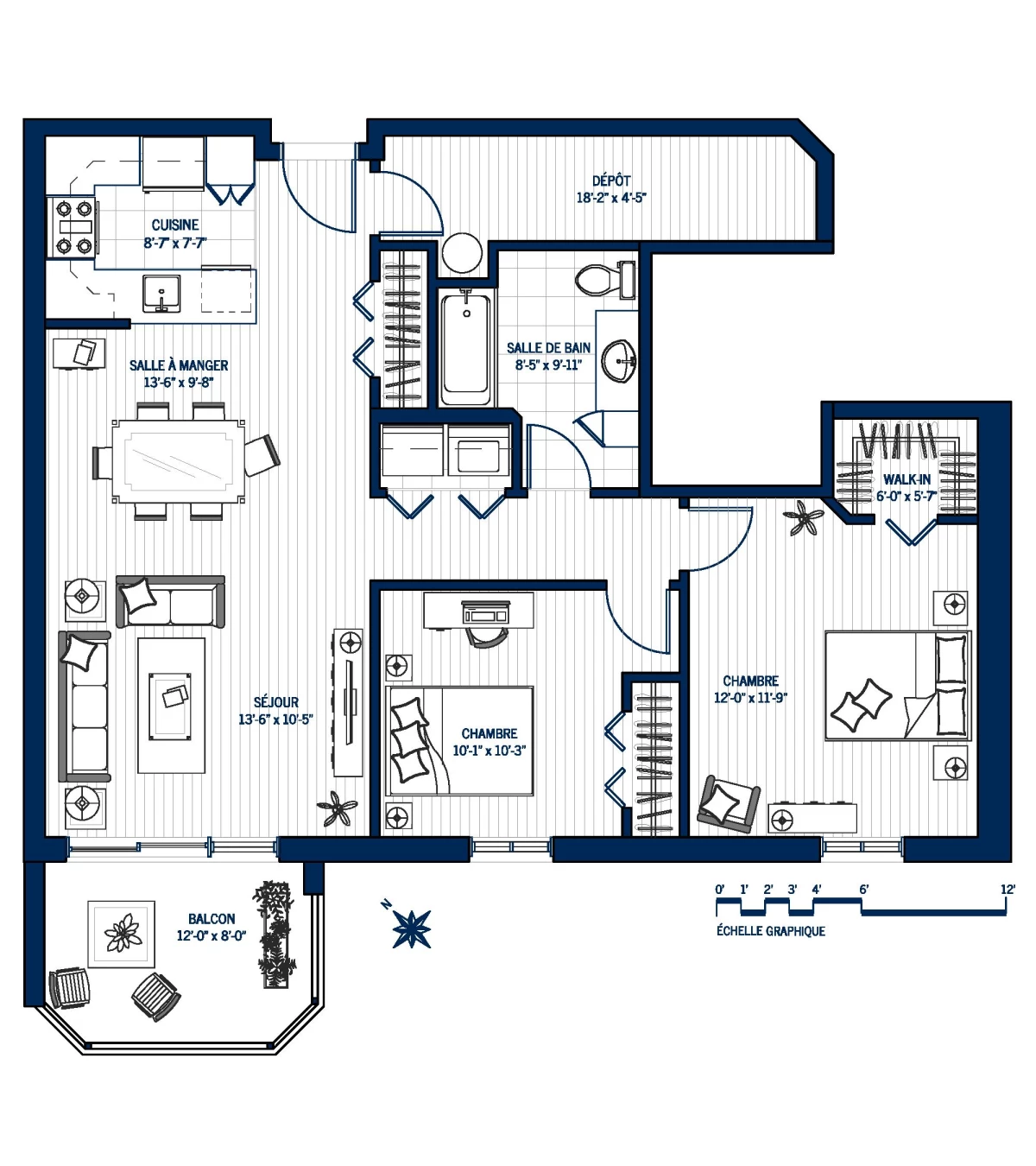 Plan Appartement 301