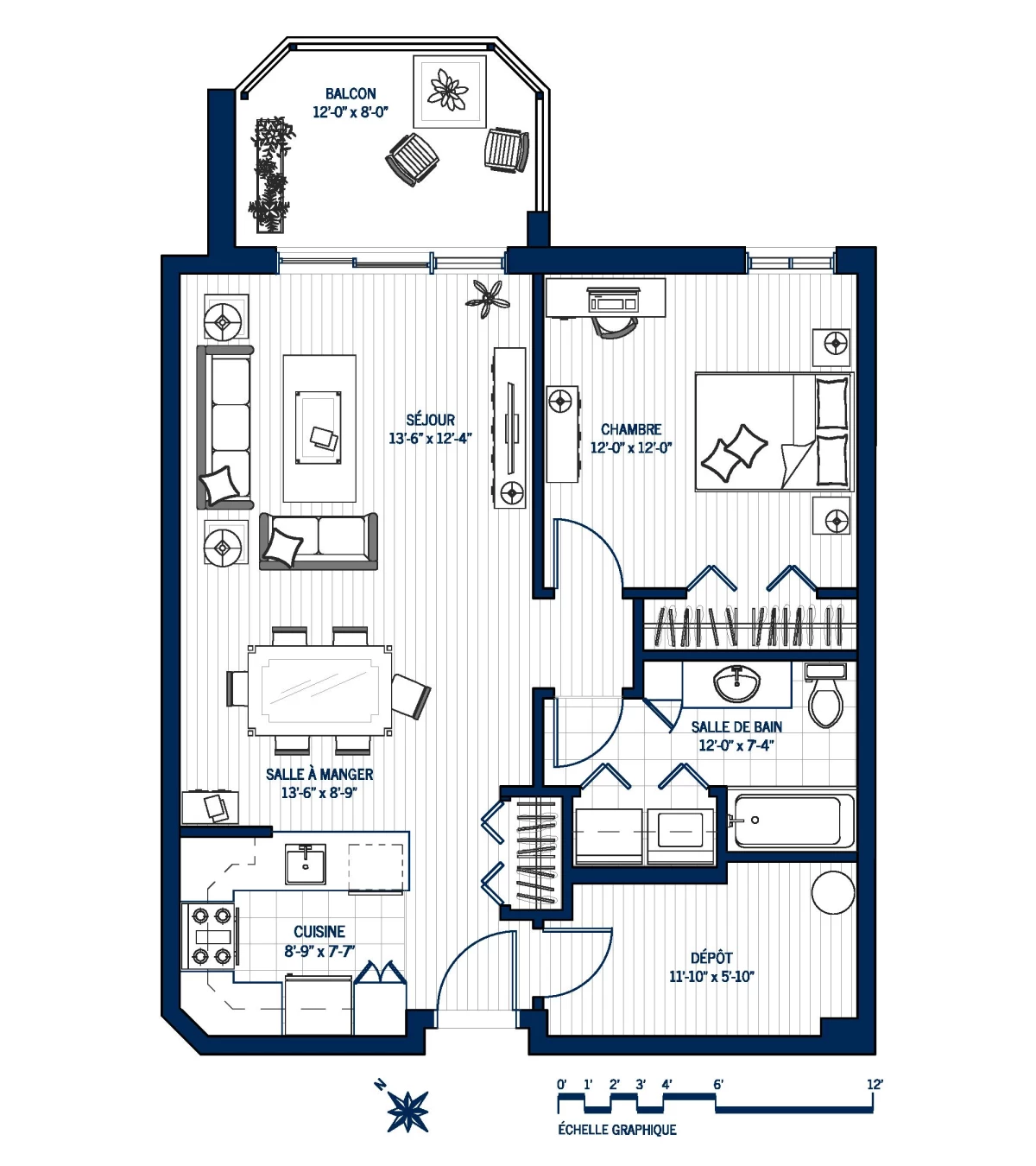 Plan Appartement 107