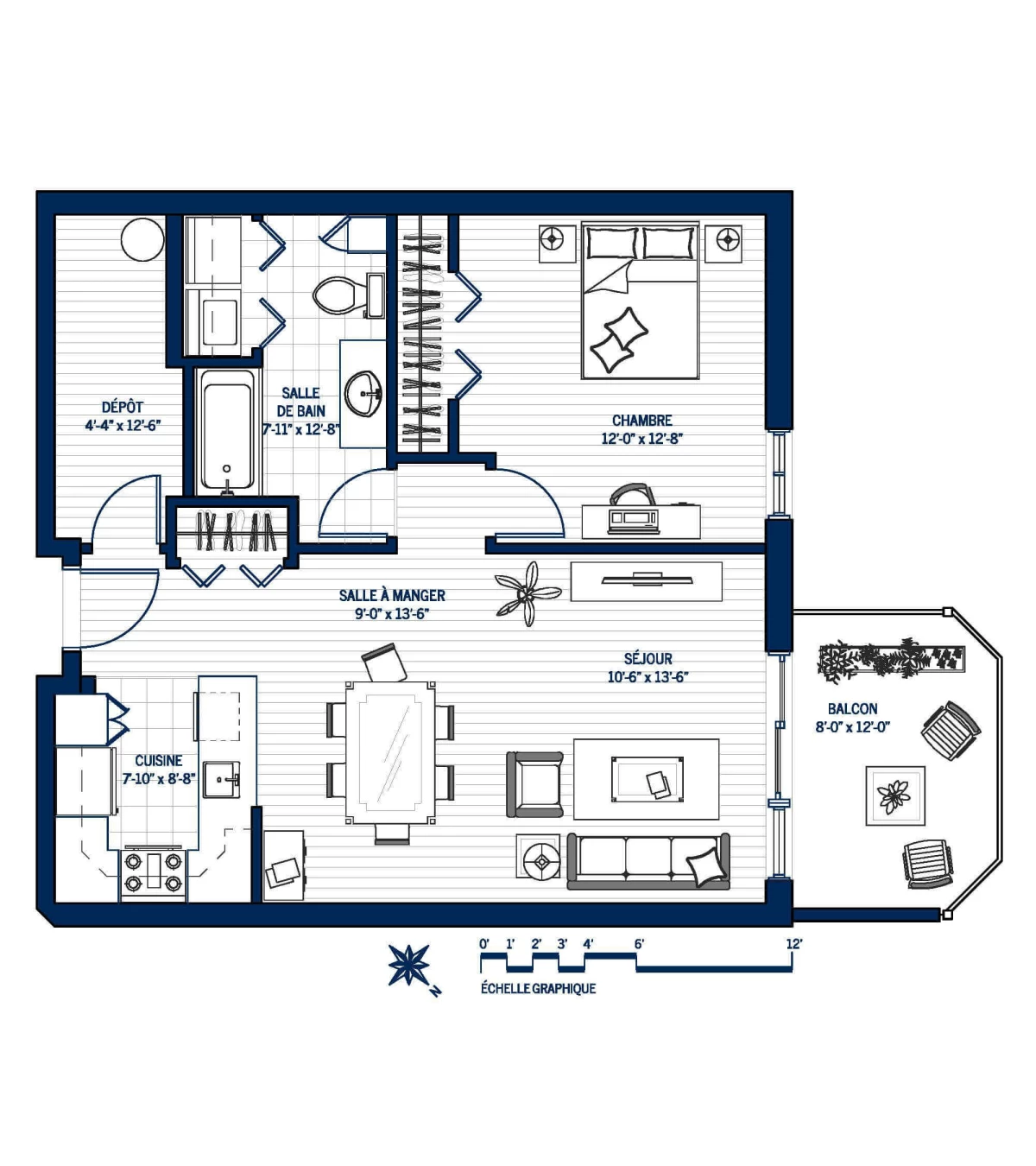 Plan Appartement 202