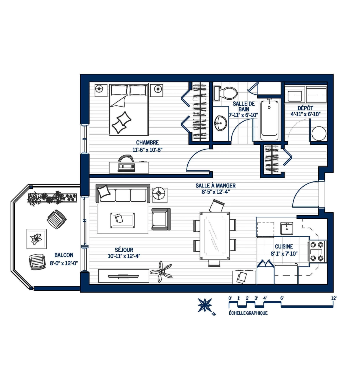 Plan Appartement 208