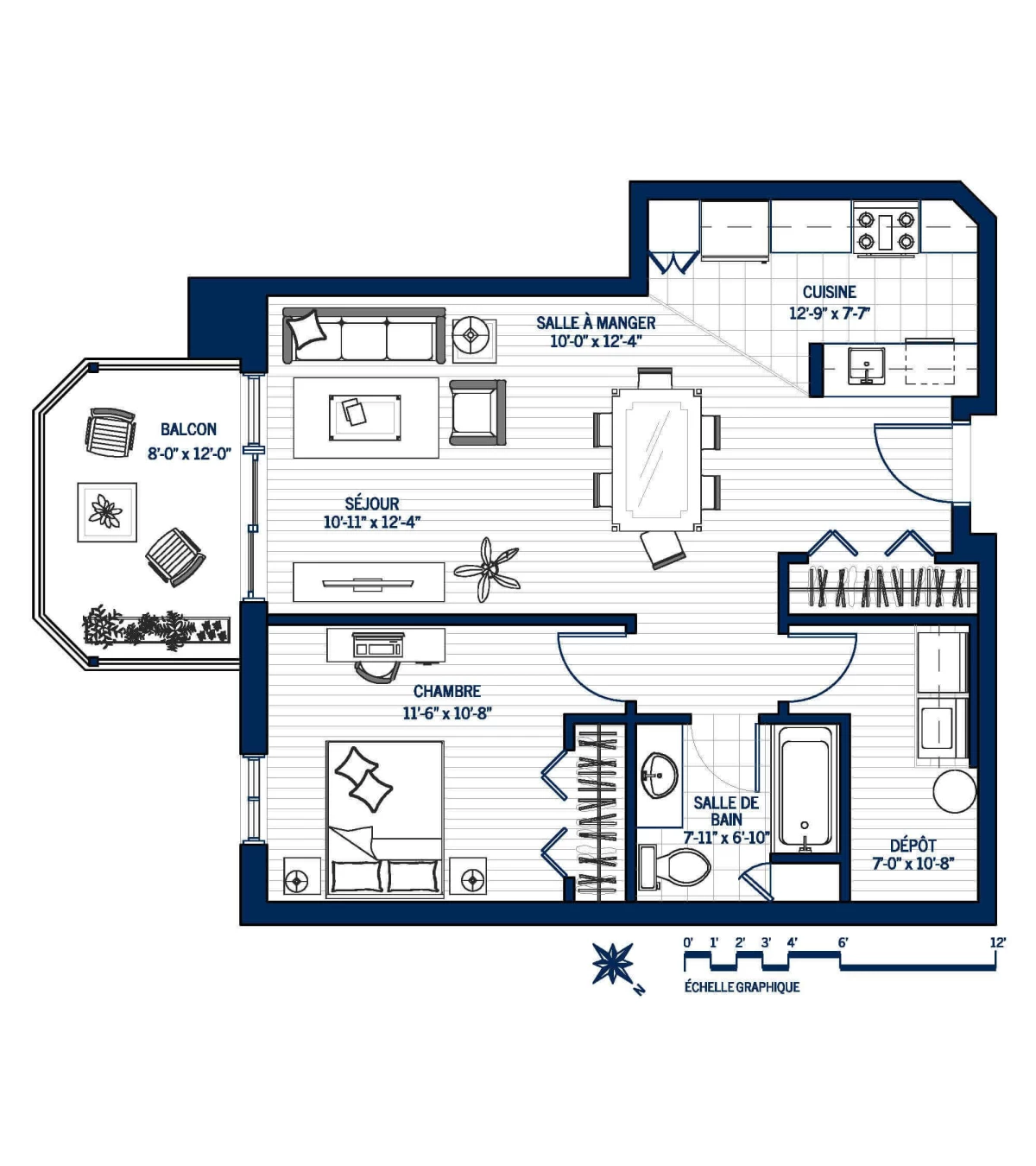 Plan Appartement 109
