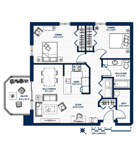 Plan Appartement 310