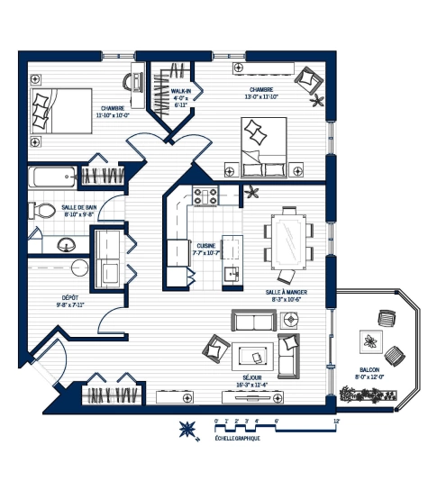 Plan Appartement 211