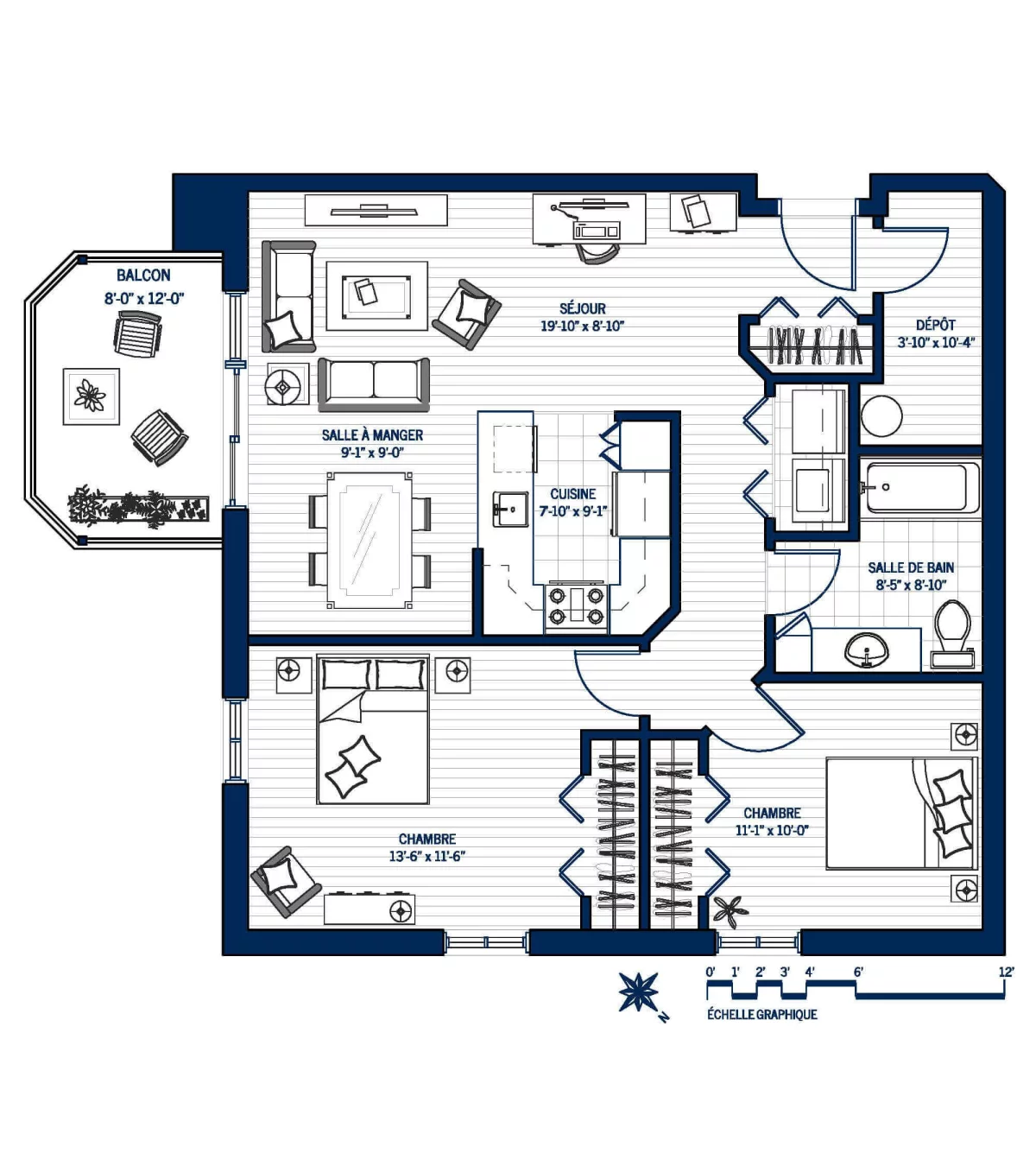 Plan Appartement 104