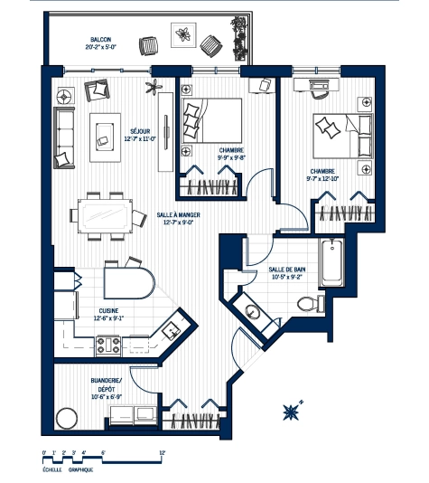 Plan Appartement 503