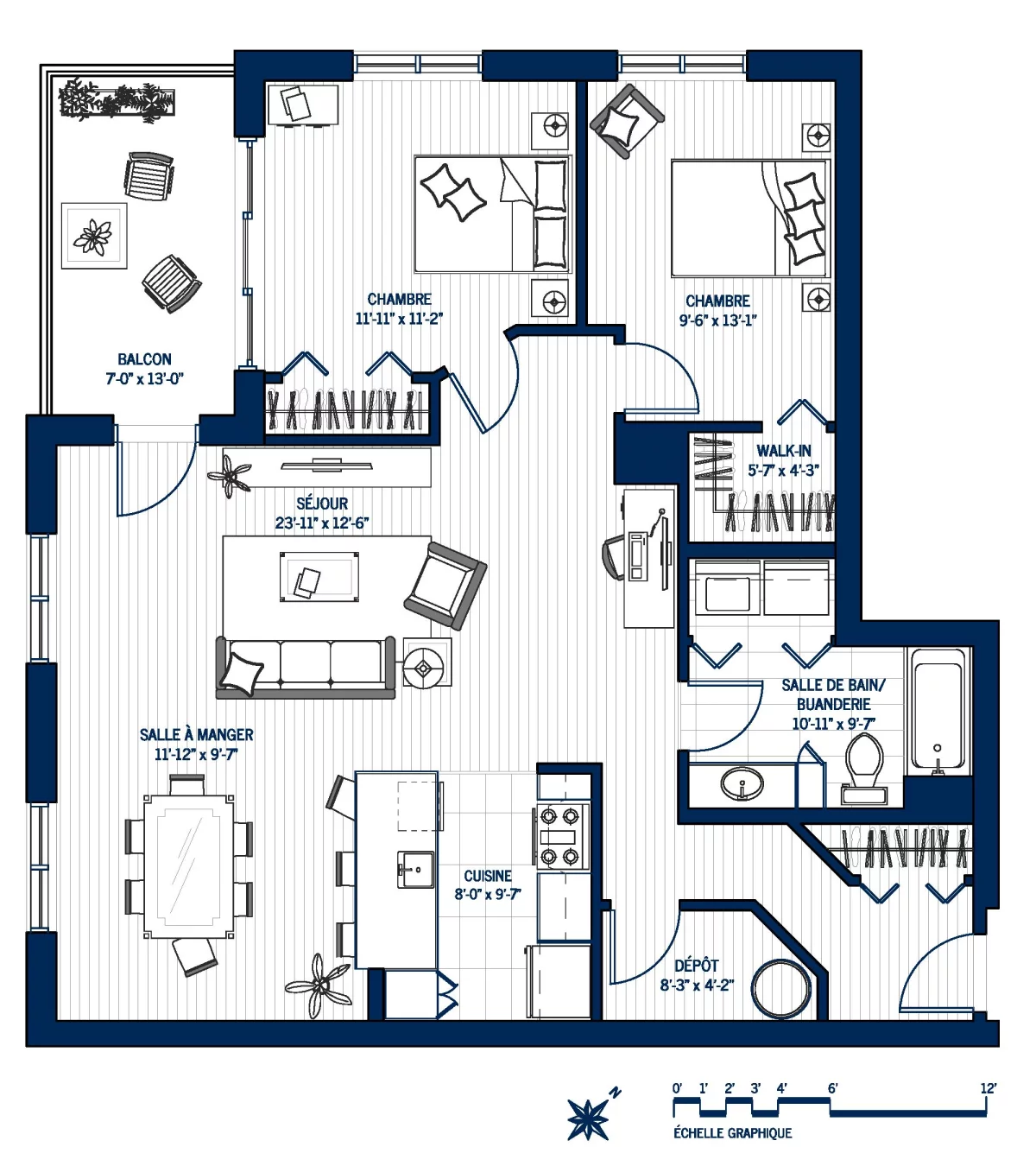 Plan Appartement 401