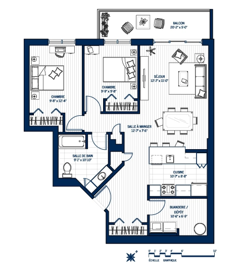Plan Appartement 302
