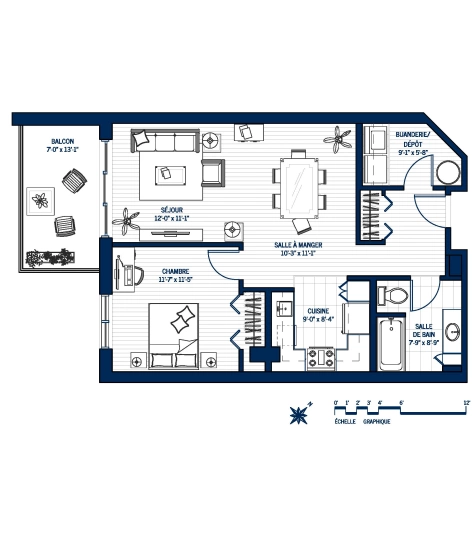 Plan Appartement 612
