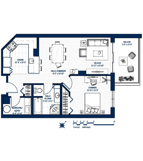 Plan Appartement 405