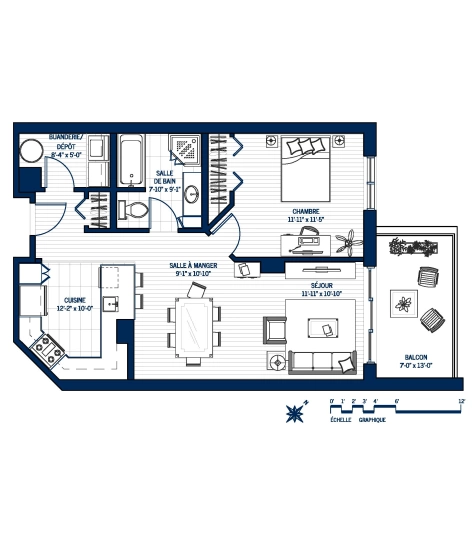 Plan Appartement 906