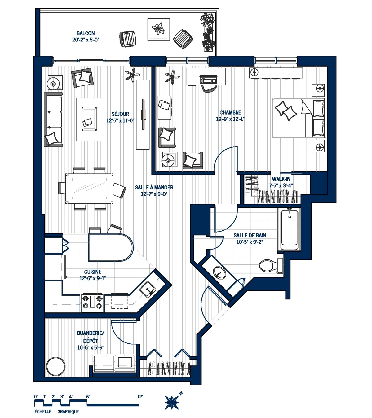 Plan Appartement 1003