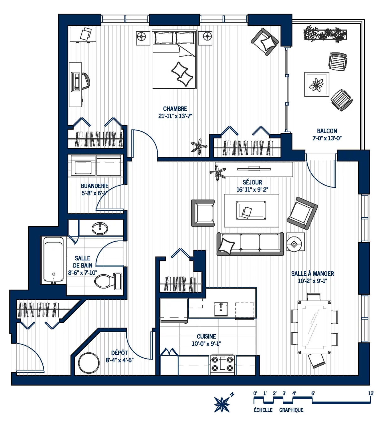 Plan Appartement 204