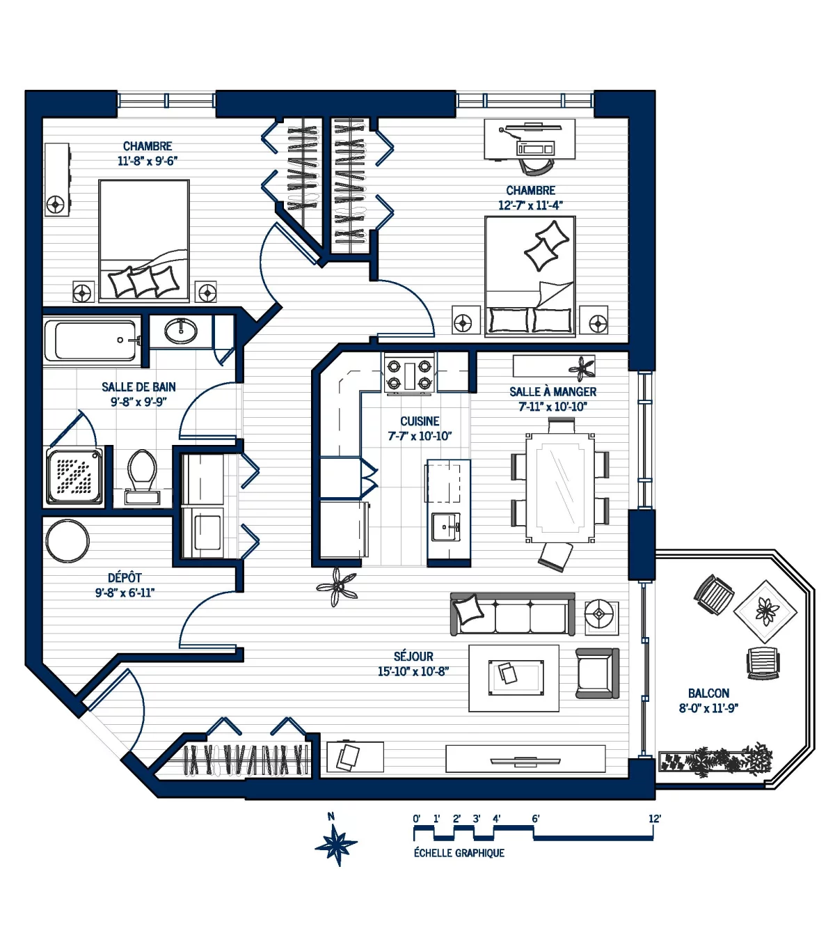 Plan Appartement 305