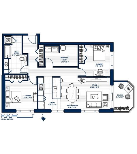 Plan Appartement 401