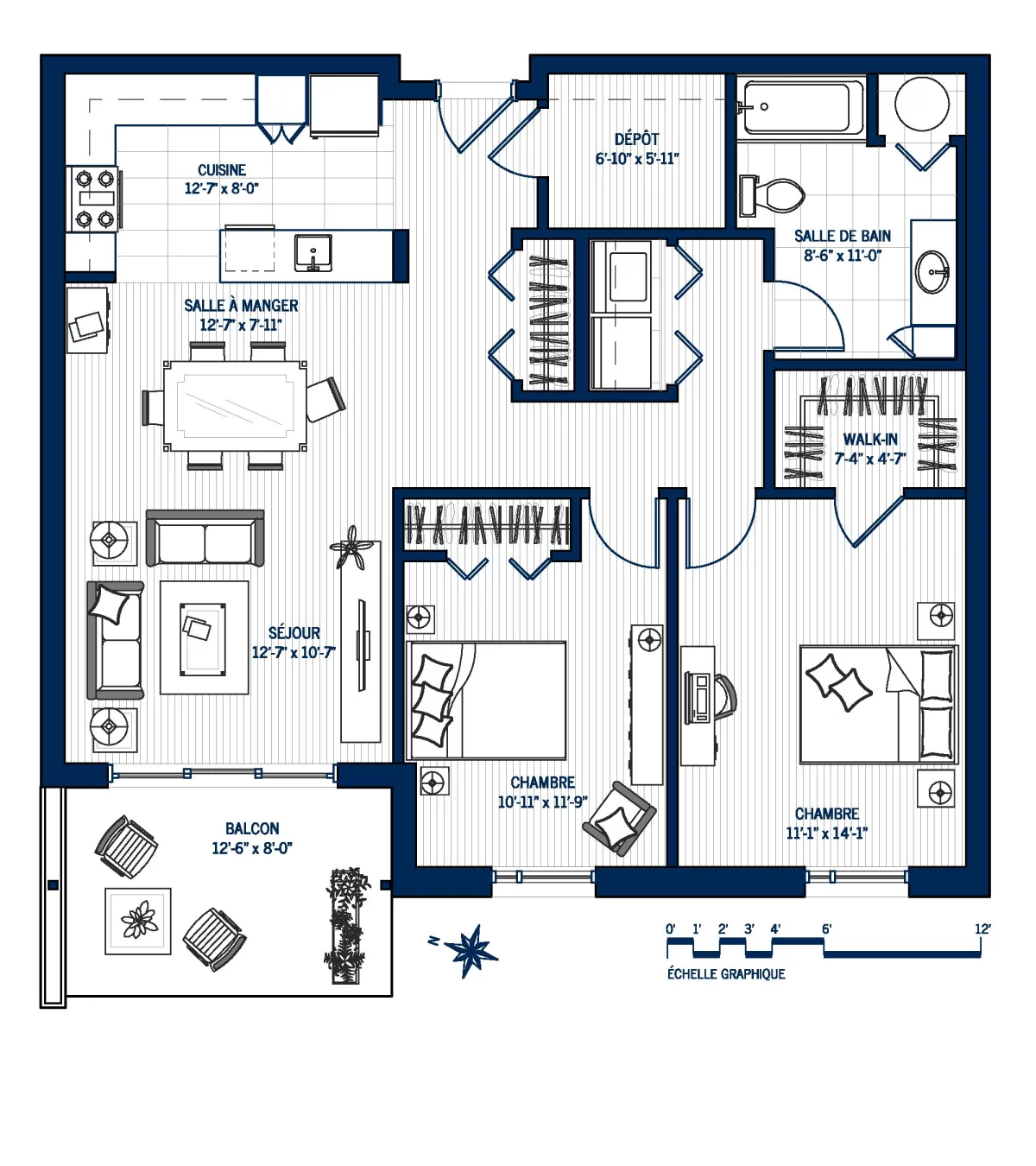 Plan Appartement 111