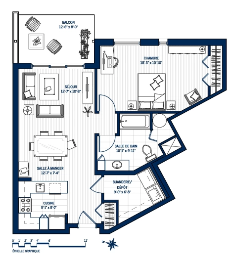 Plan Appartement 402