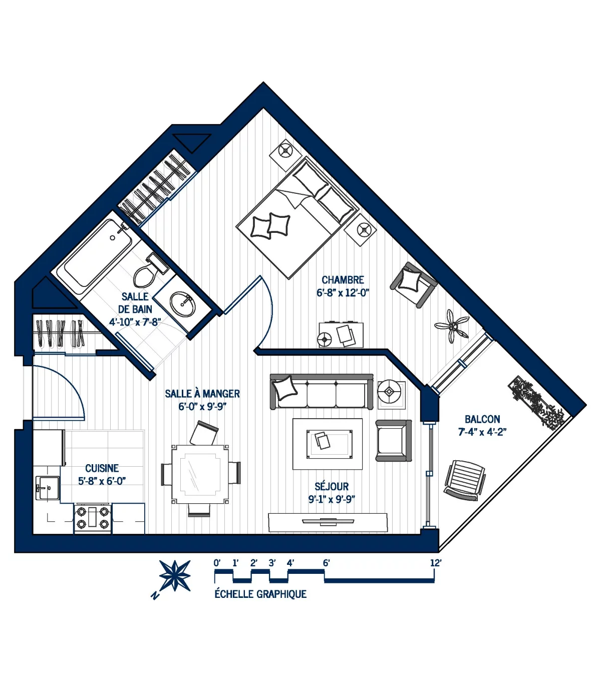 Plan Appartement 234