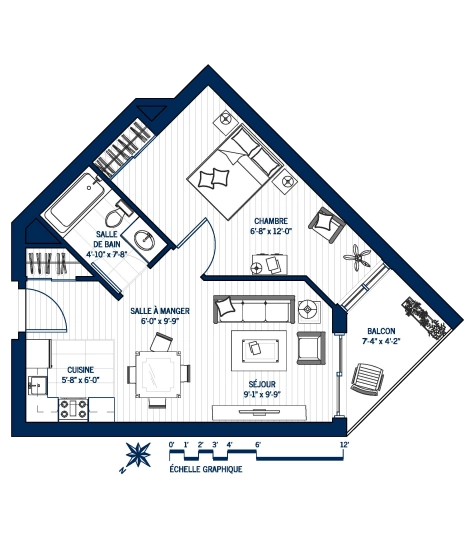 Plan Appartement 134