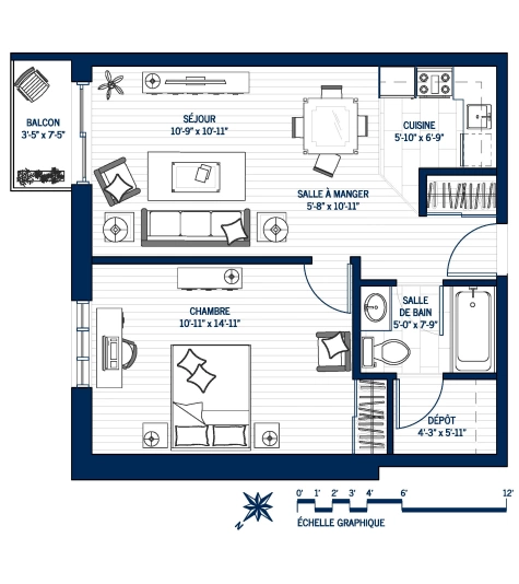 Plan Appartement 1