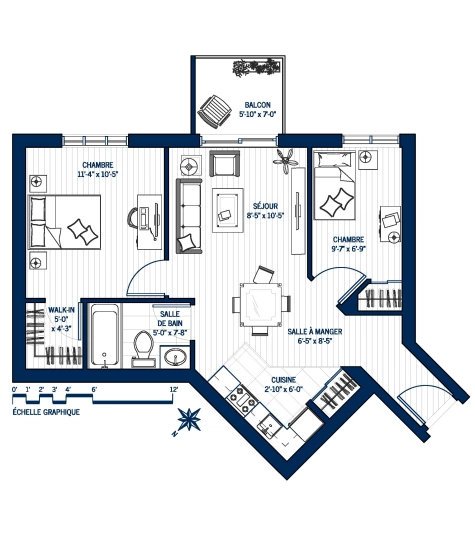 Plan Appartement 209