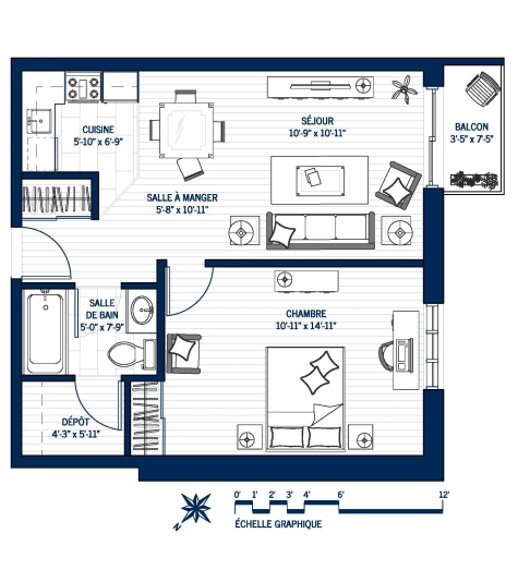 Plan Appartement 40