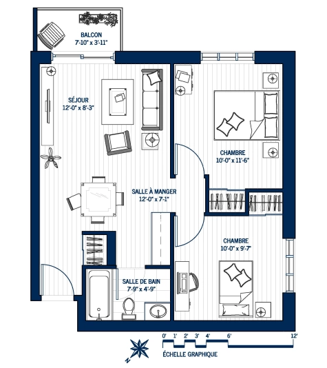 Plan Appartement 220