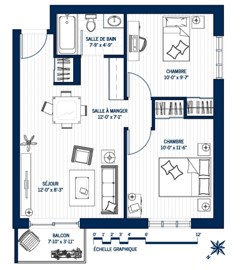 Plan Appartement 221