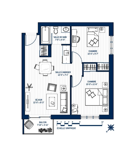Plan Appartement 121