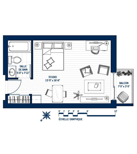 Plan Appartement 135