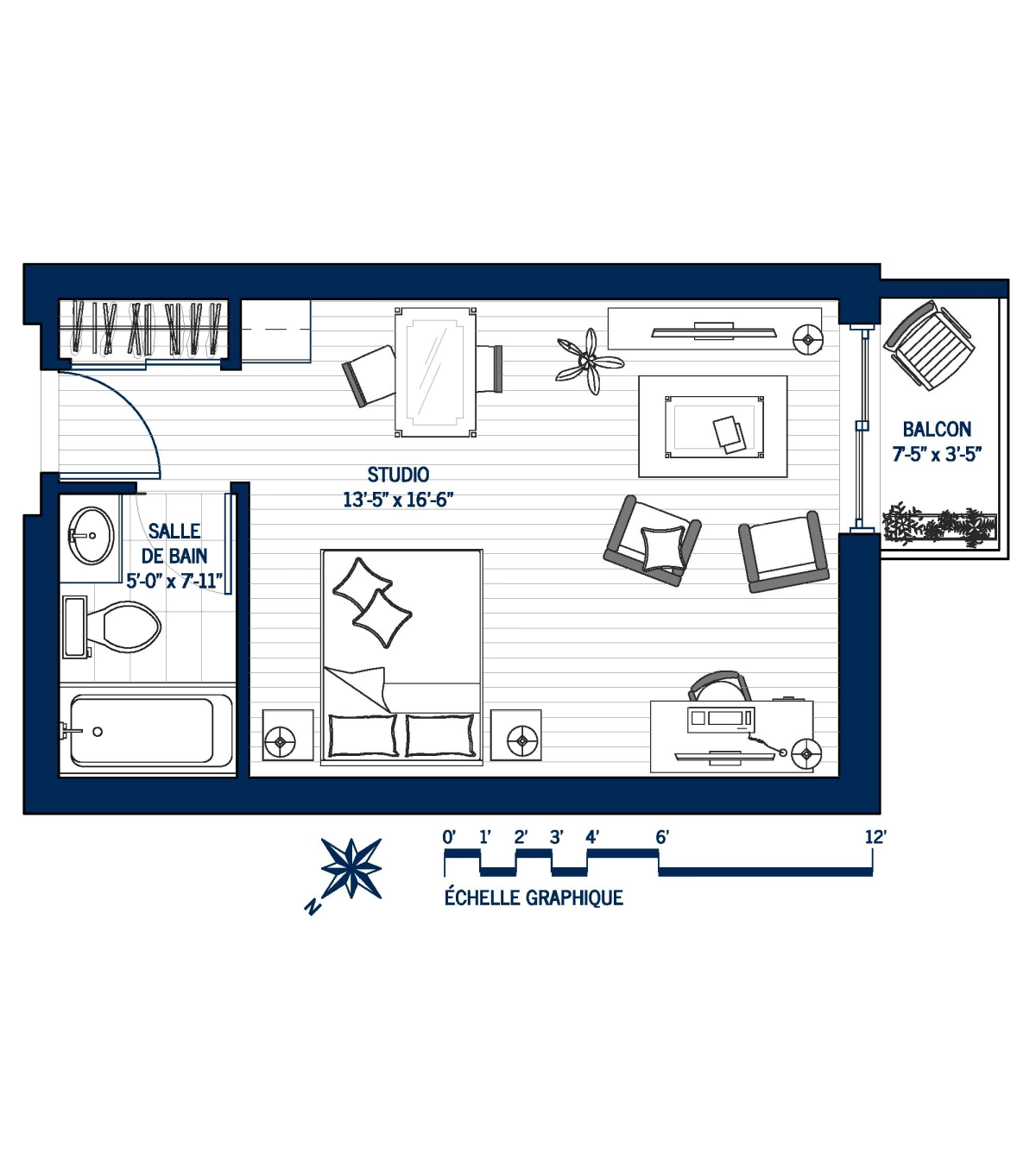 Plan Appartement 136