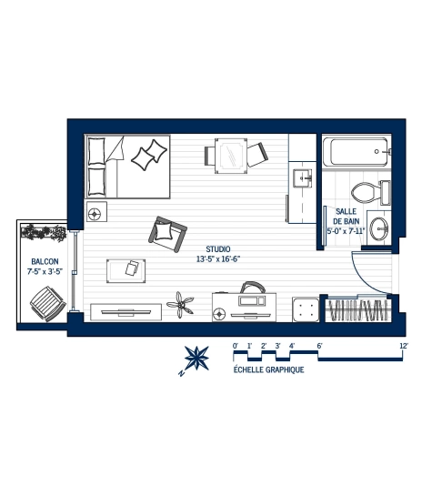 Plan Appartement 206