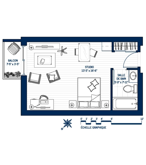 Plan Appartement 105