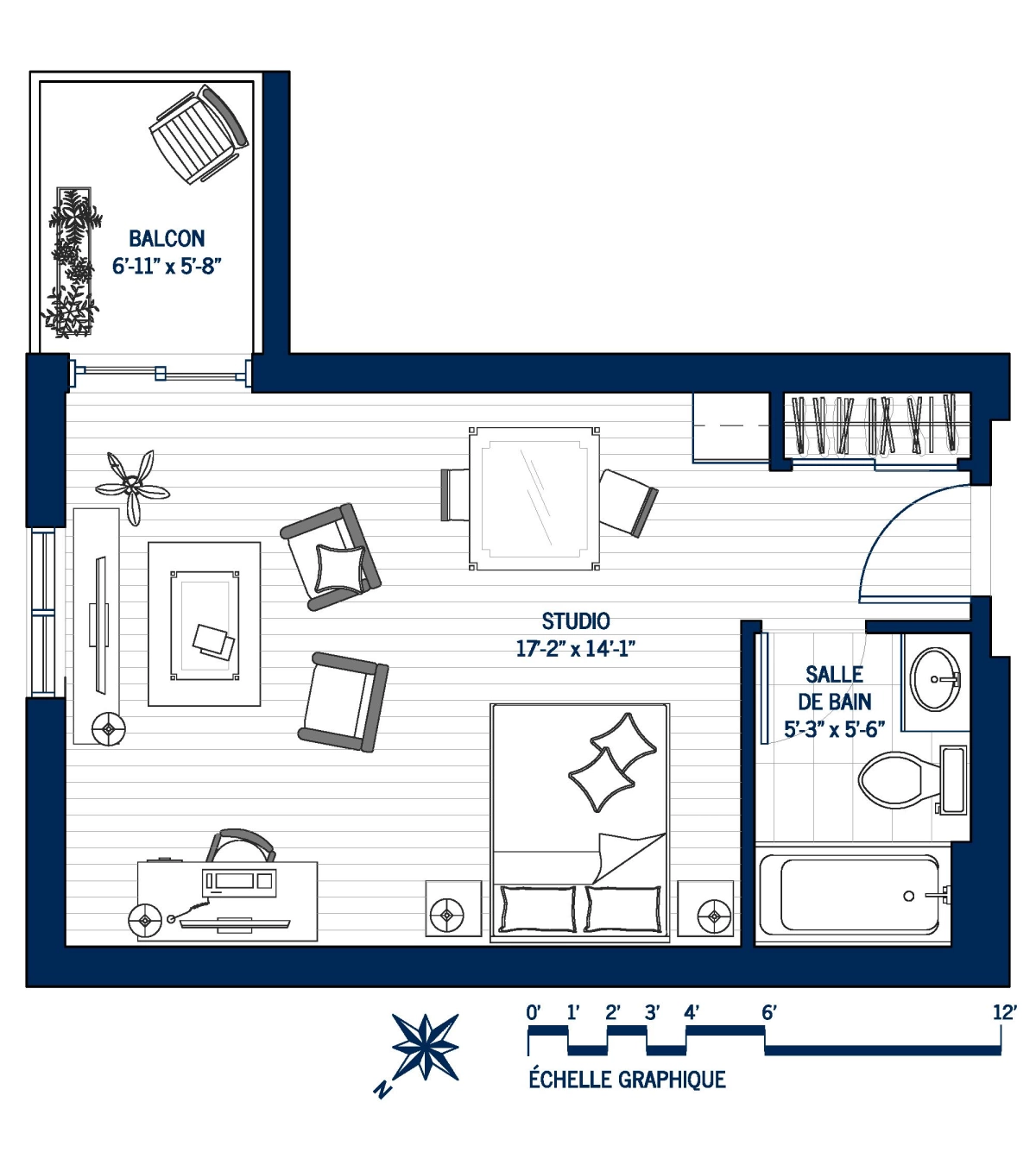 Plan Appartement 207