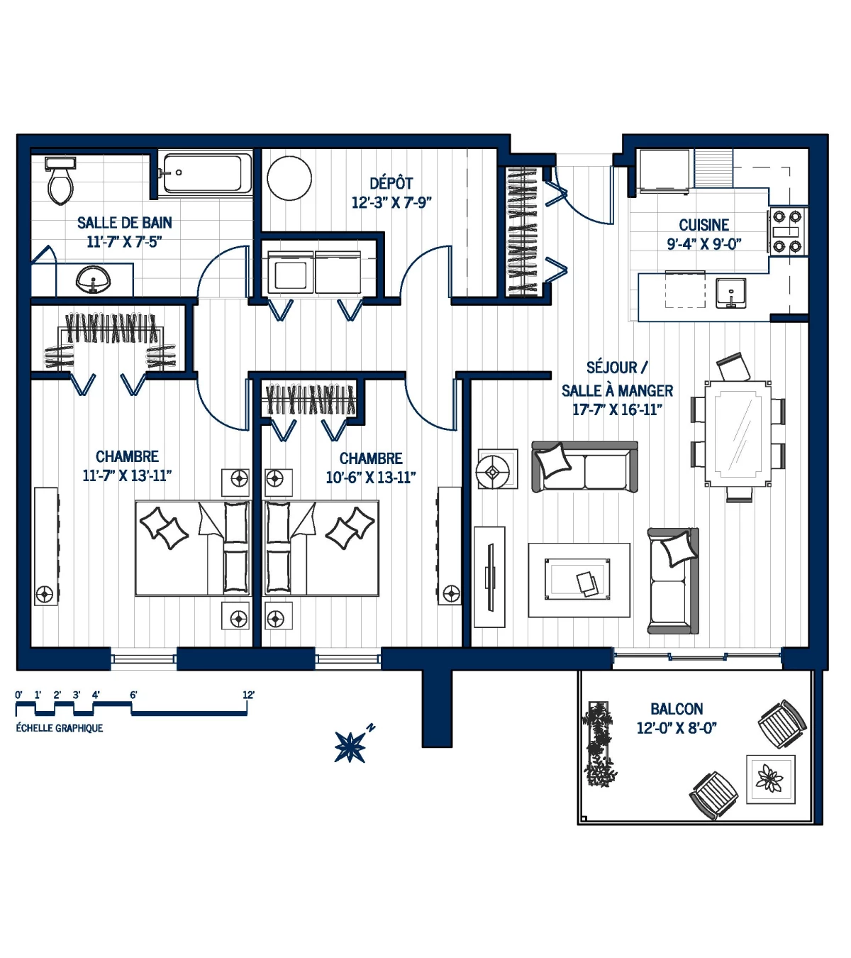 Plan Appartement 307