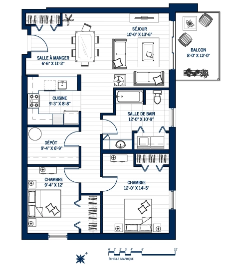 Plan Appartement 315