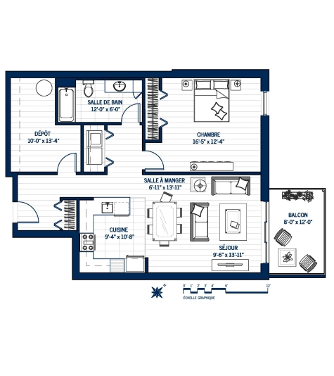 Plan Appartement 403