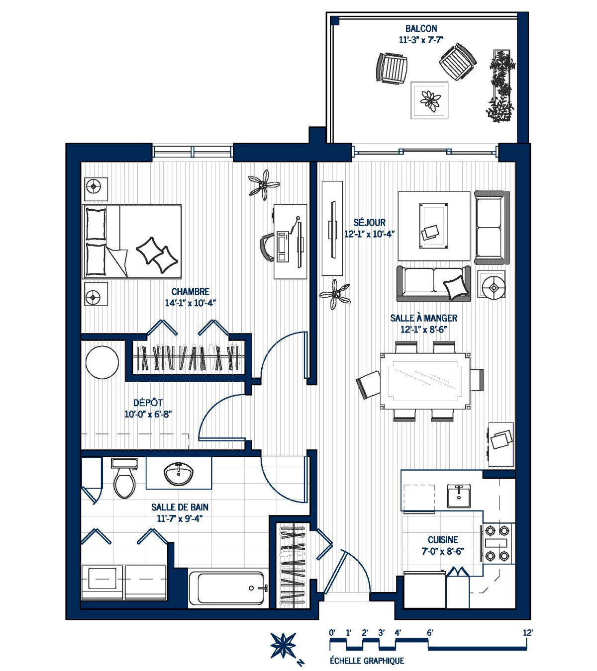 Plan Appartement 511