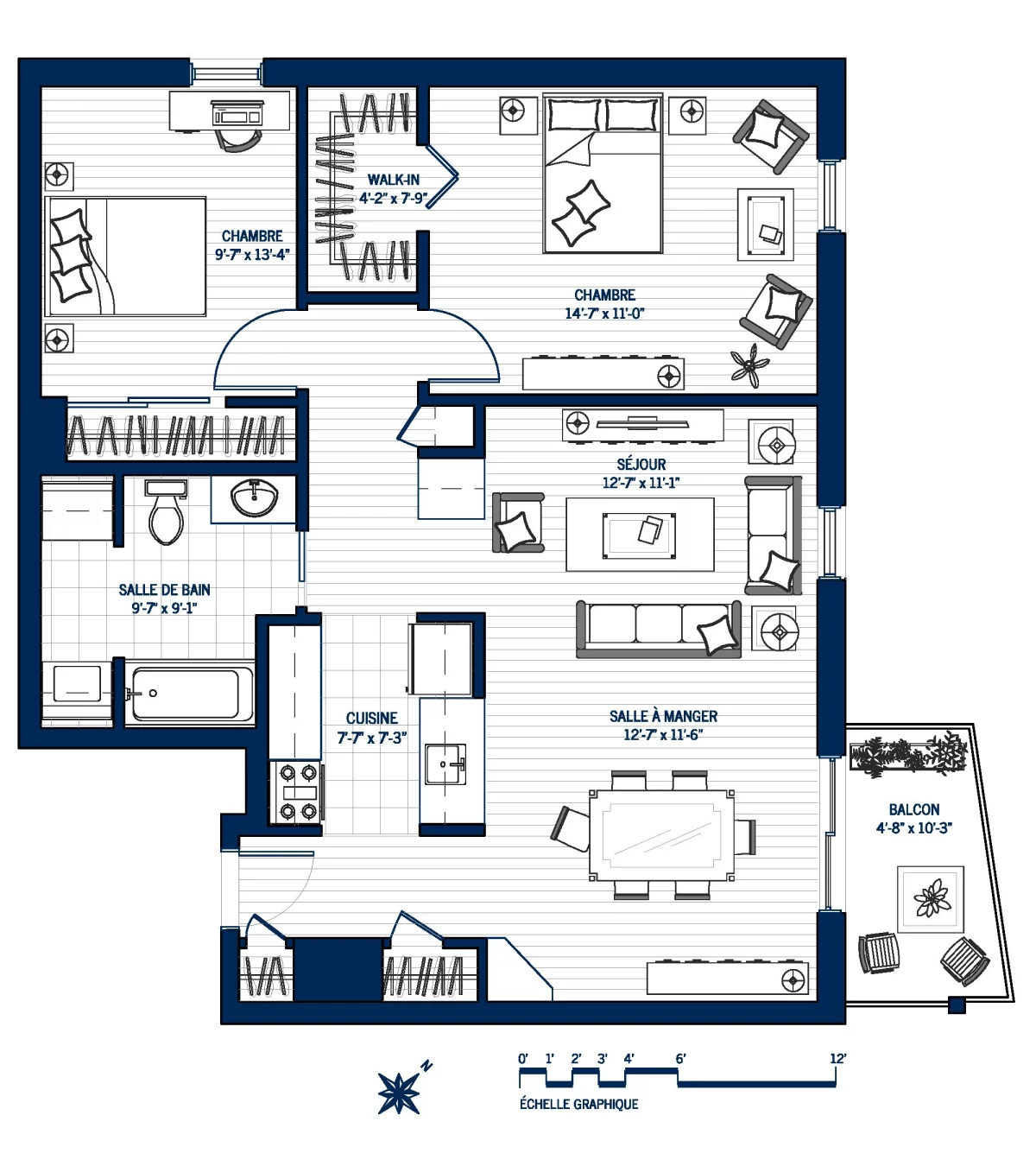 Plan Appartement A402