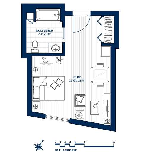 Plan Appartement B317