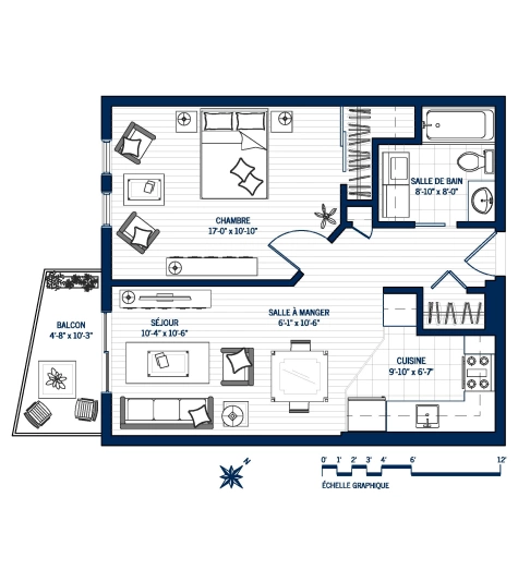 Plan Appartement A509
