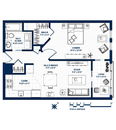 Plan Appartement A010