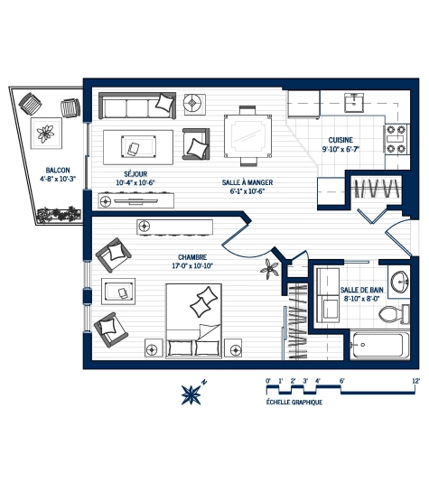 Plan Appartement A211