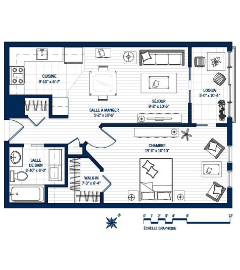 Plan Appartement A512