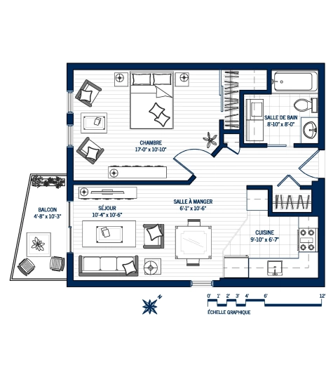 Plan Appartement A513