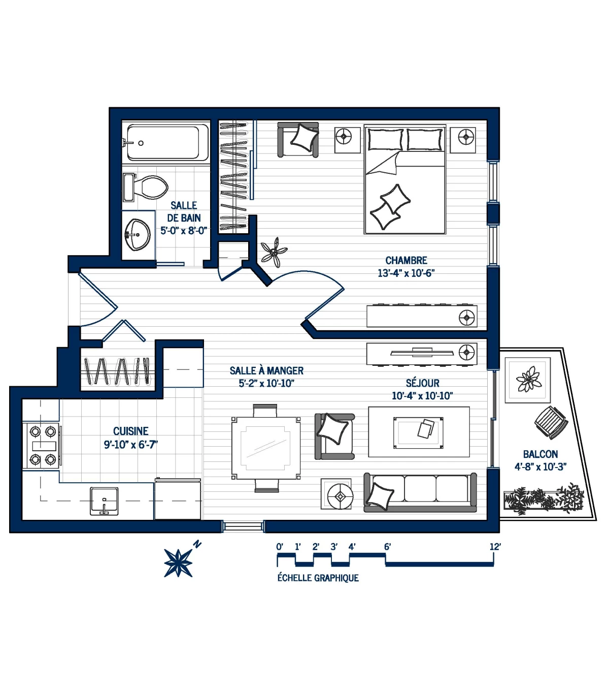 Plan Appartement A014