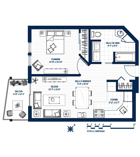 Plan Appartement A505