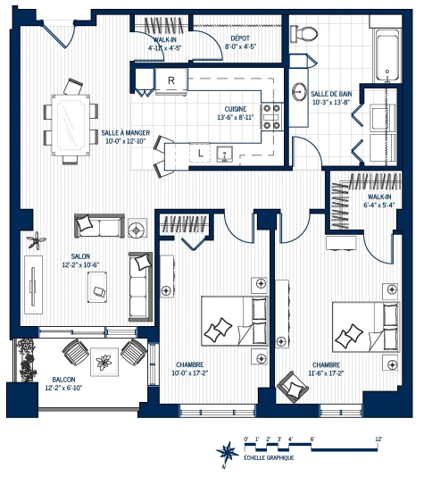 Plan Appartement 508