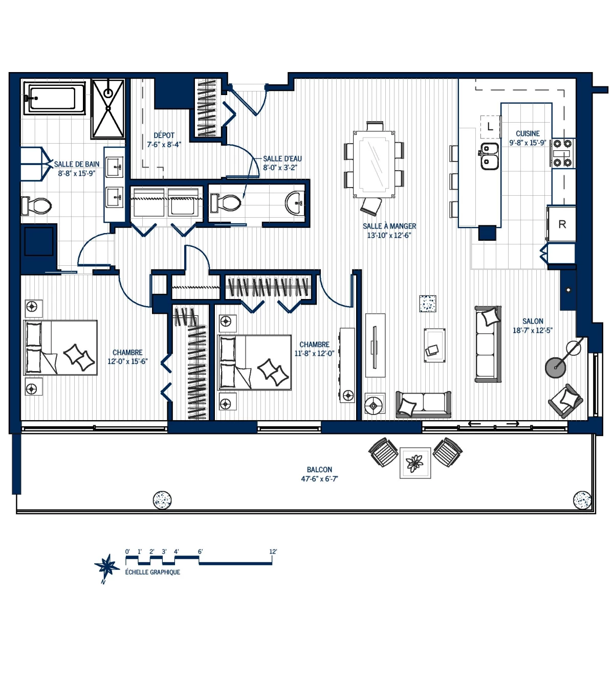 Plan Appartement 904